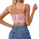 Pink Wired Corset Top